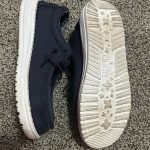 Hey Dude Dark Blue Youth Shoes